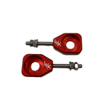 LUX Billet Rear Chain Adjusters - Honda CRF110 2013-2024