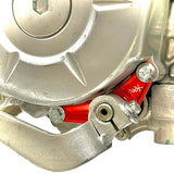Honda CRF110 billet shift shaft brace by LUX Billet